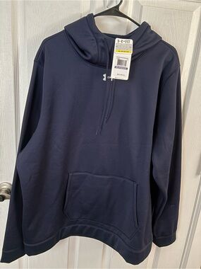 Under Armour Storm Navy Performance Hoodie 2XL